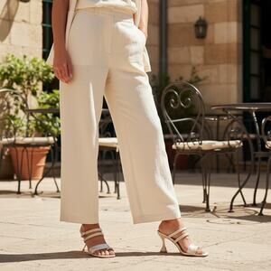 French Connection Bridge Heeled Sandals with Toe Loop Straps – Size 10